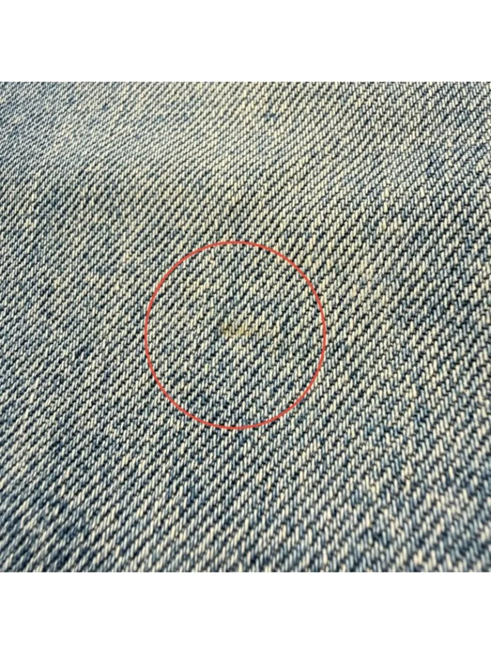 Gucci Logo Leather Patch Snake Embroidery Button Fly Denim Pants Blue 30
